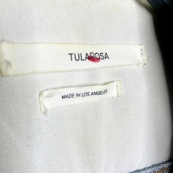 Tularosa Tamsen Distressed Denim Jacket Blue Medium Revolve EUC - Picture 8 of 12